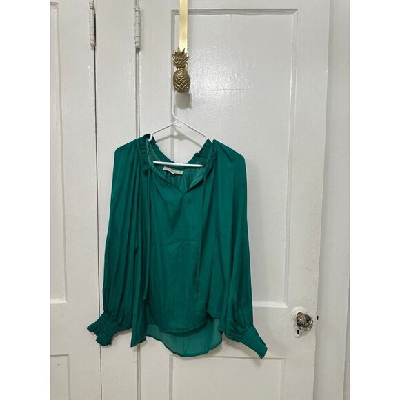 Loft women’s size medium, long sleeve blouse - Picture 1 of 10